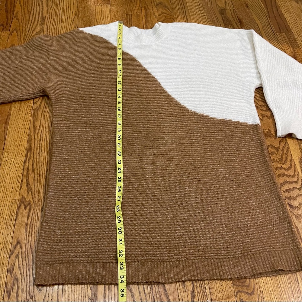 Anthro Blu Pepper Colorblock Sweater Dress - Picture 8 of 11